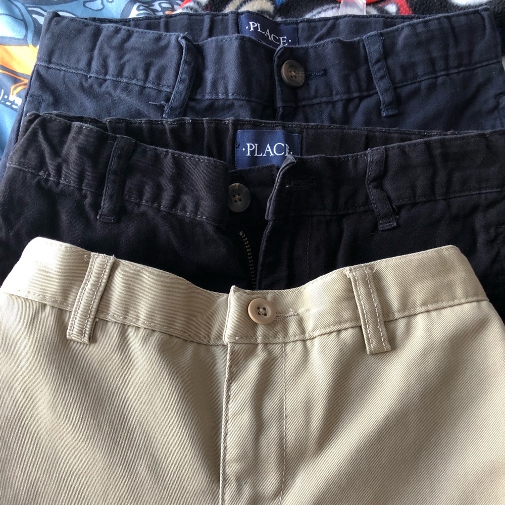 Lot of Boys dress pants.  Size 7.