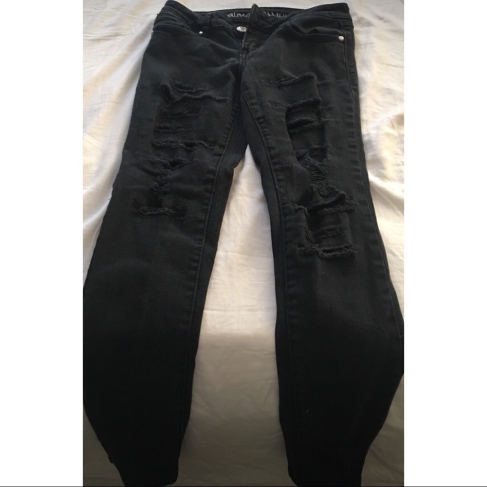 Almost Famous ripped skinny jeans