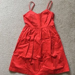 Fit and flare dress with pockets