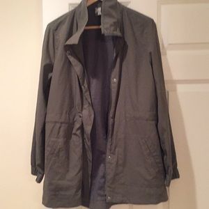 Olive green old navy workout jacket