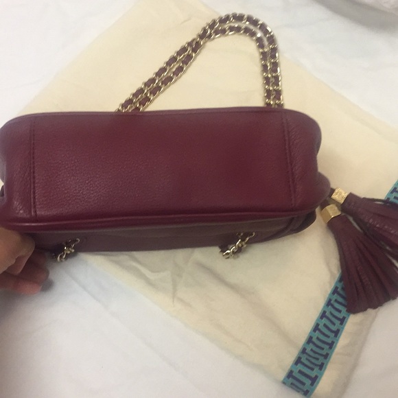 Tory Burch Small Bag (color: magenta/red wine) - Picture 3 of 4