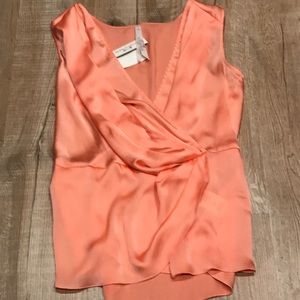 Seven7 Melissa McCarthy Candlelight Peach Top