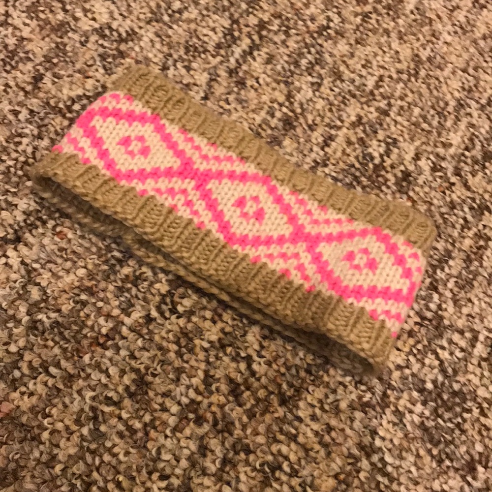 Head band ear warmer