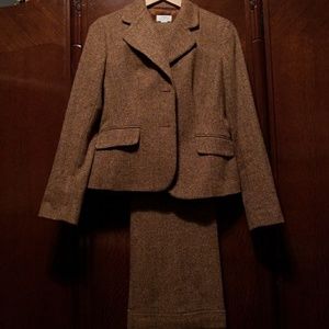 Loft Wool Tweed Suit