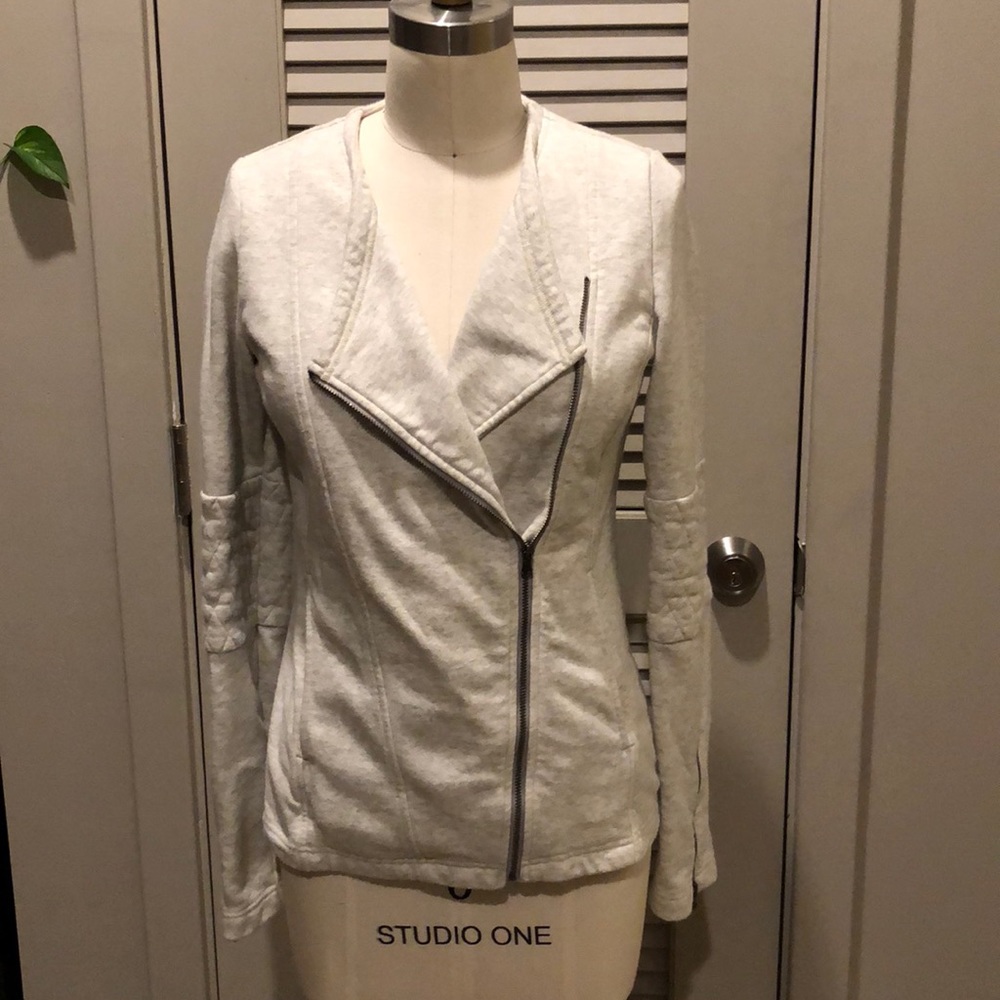 Fleece Moto Jacket