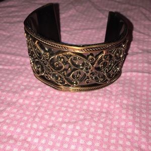 Bronze cuff bracelet