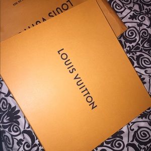 Large Louis Vuitton Box and Bag