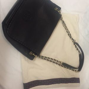 Tory Burch Black Satchel/Crossbody Bag