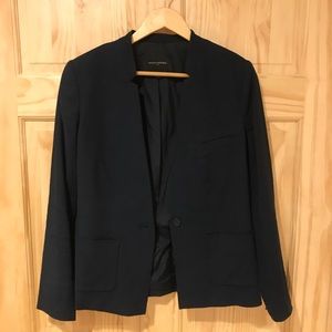Navy suit jacket