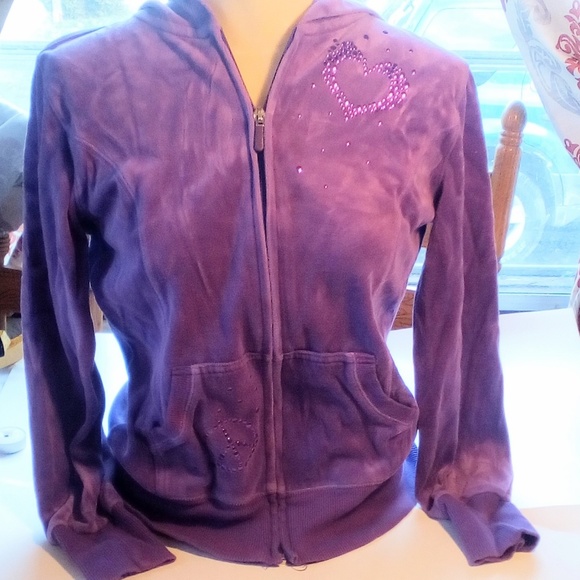 SO Jackets & Blazers - Purple XL velour jacket