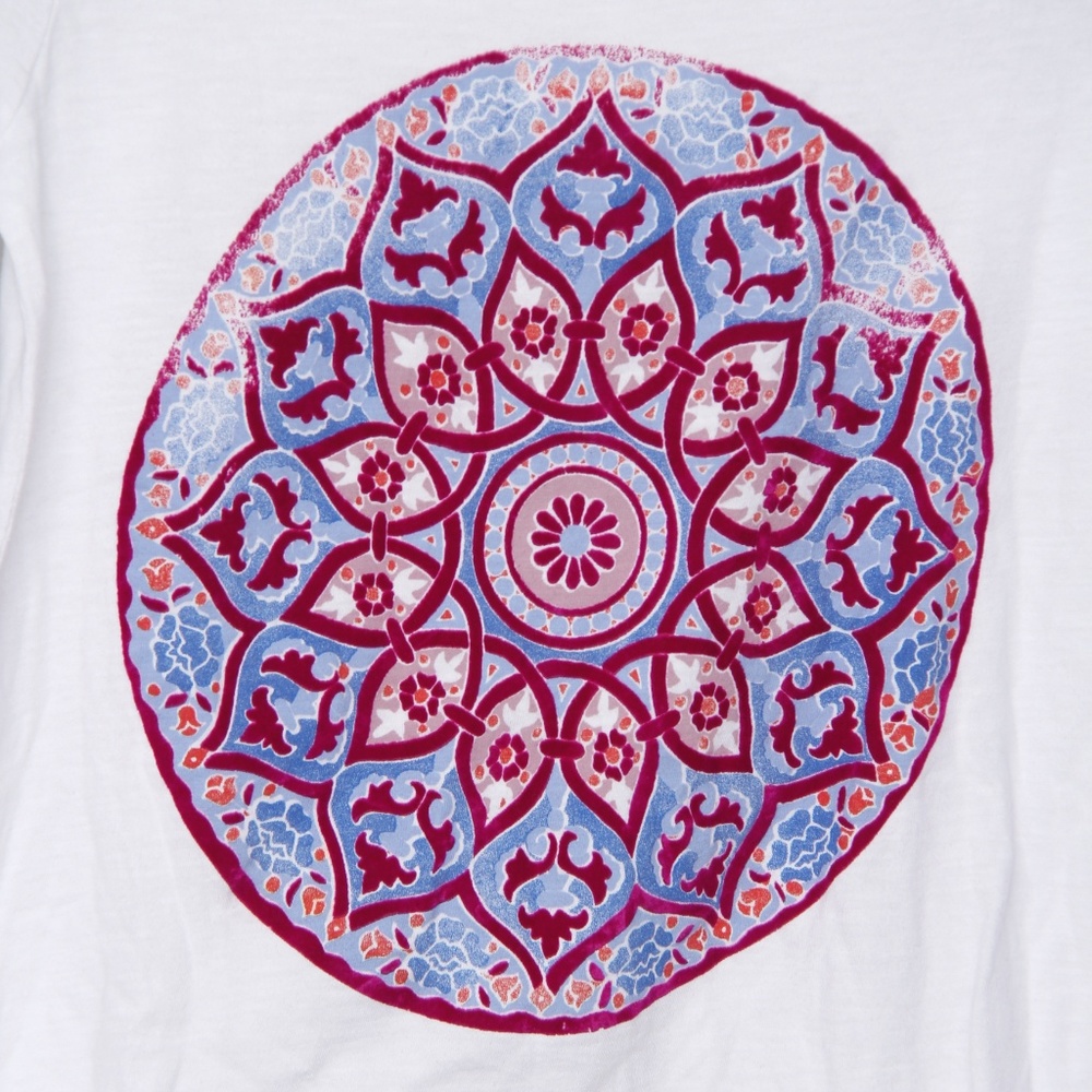 LUCKY BRAND Porcelain Mandala Top - Picture 5 of 6