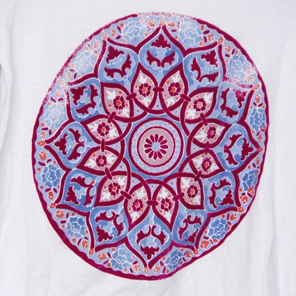 LUCKY BRAND Porcelain Mandala Top - Picture 5 of 6