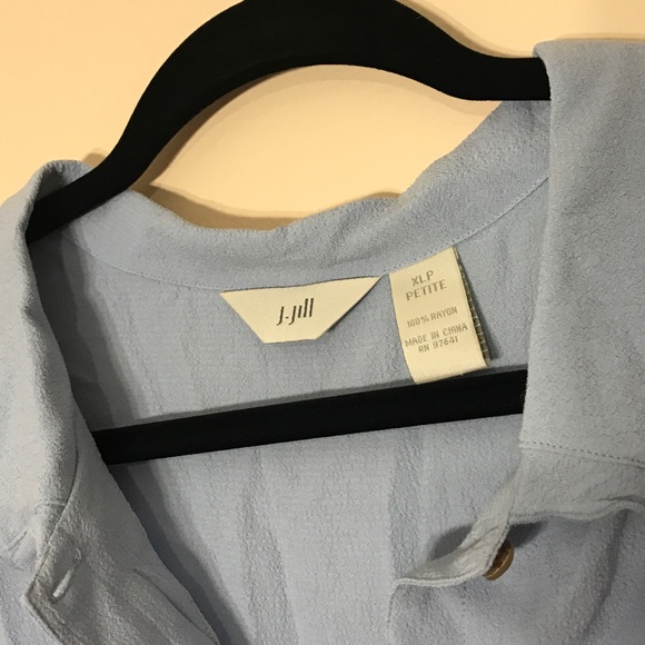 J.Jill Button Up Blouse - Picture 2 of 2