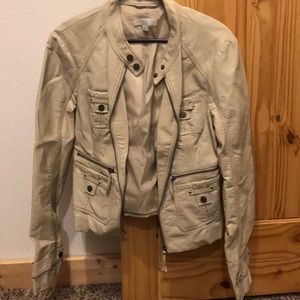 Leather jacket (not real leather)