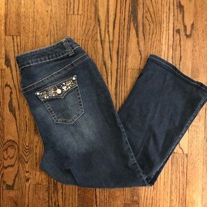 Lane Bryant Jeans Sz. 20. Bling on pockets.