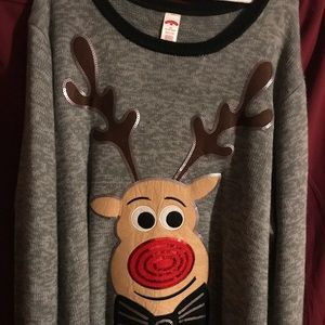 Plus size Reindeer Sweater