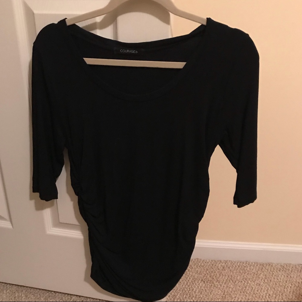 Courage b navy top