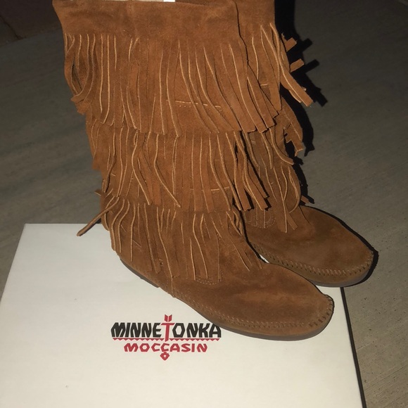 🍂MINNETONKA MOCCASINS 🍂💕 - Picture 2 of 6