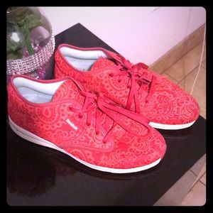 Reeboks Soft Material Sneakers