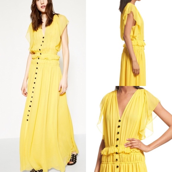 the kooples yellow dress