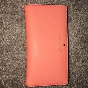 Coral Kate Spade Wallet