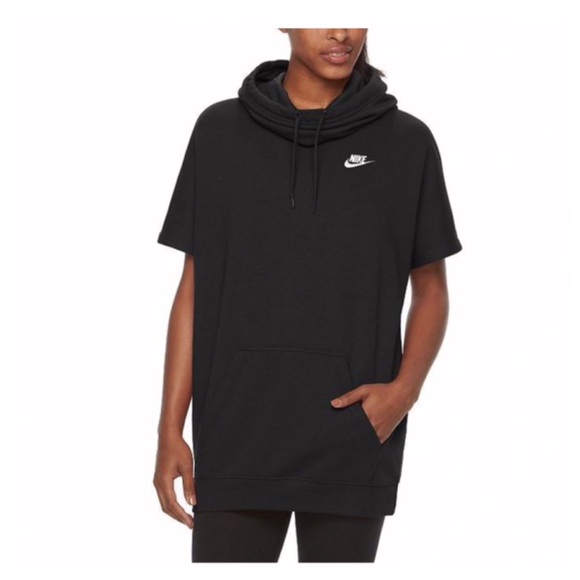 Nike Tops - Nike Woman’s Short Sleeve Pullover Hoodie🆕