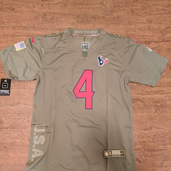 deshaun watson jersey salute to service deshaun watson jersey salute to service