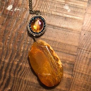 Large Stone Necklace
