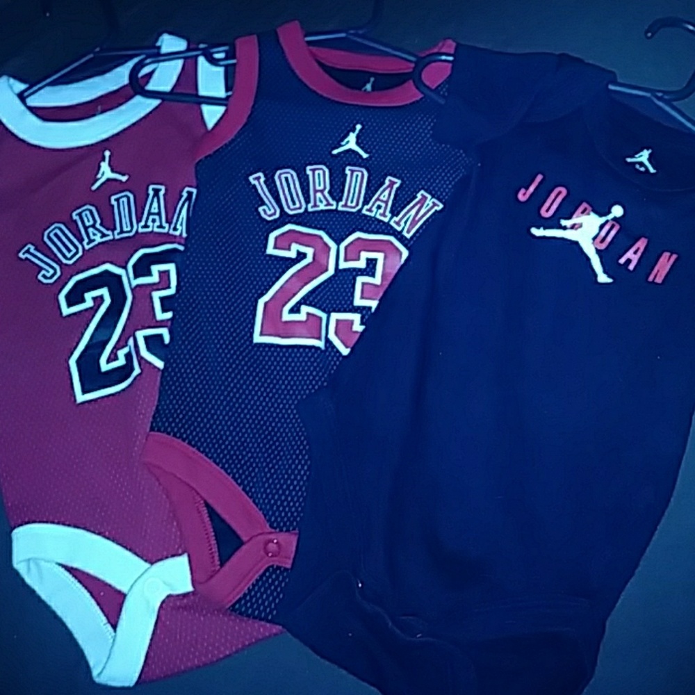 Nike Jordan onesies