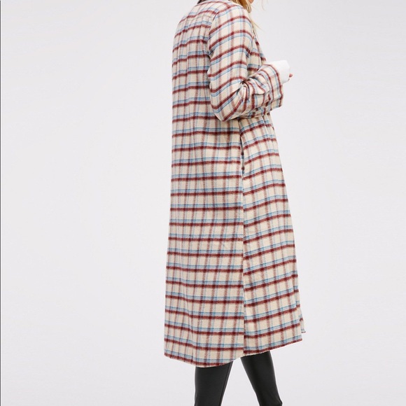 Free People Jackets & Blazers - Free People x CP Shades Flannel Maxi
