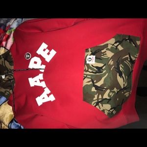 BAPIN APE sweatshirt size XL