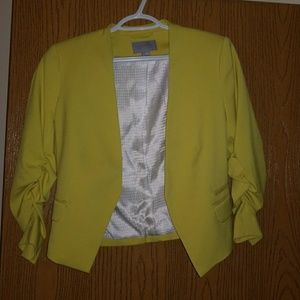 Yellow H&M blazer