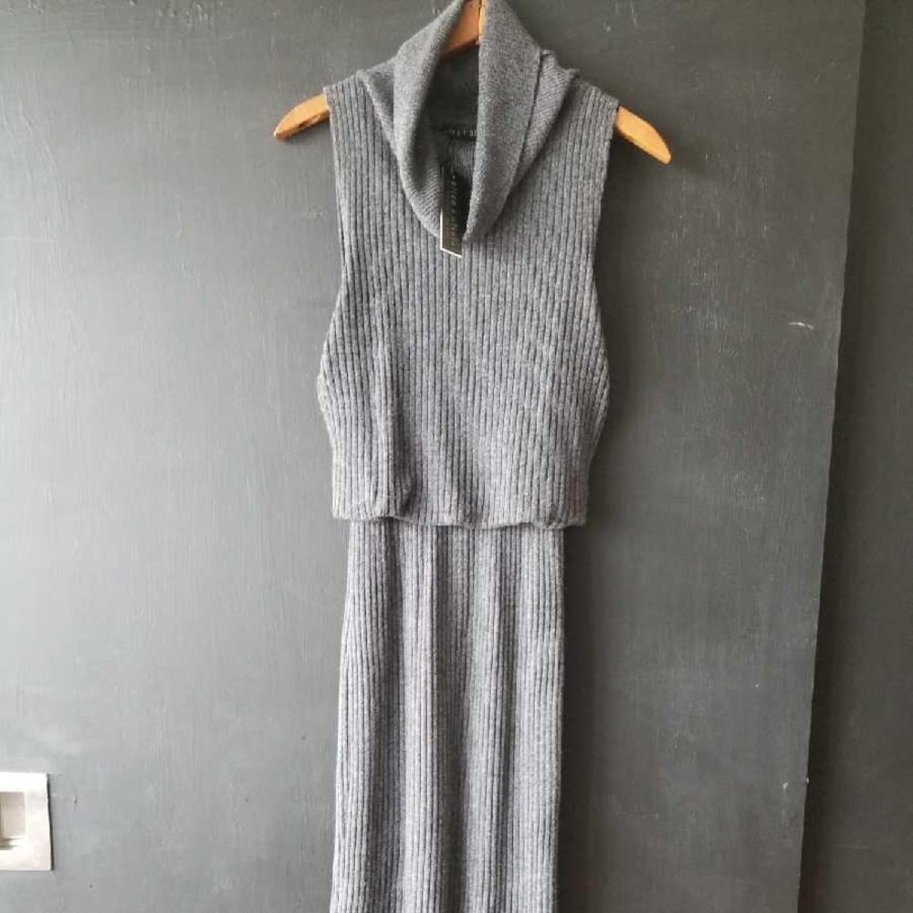 A+O midi knit dress