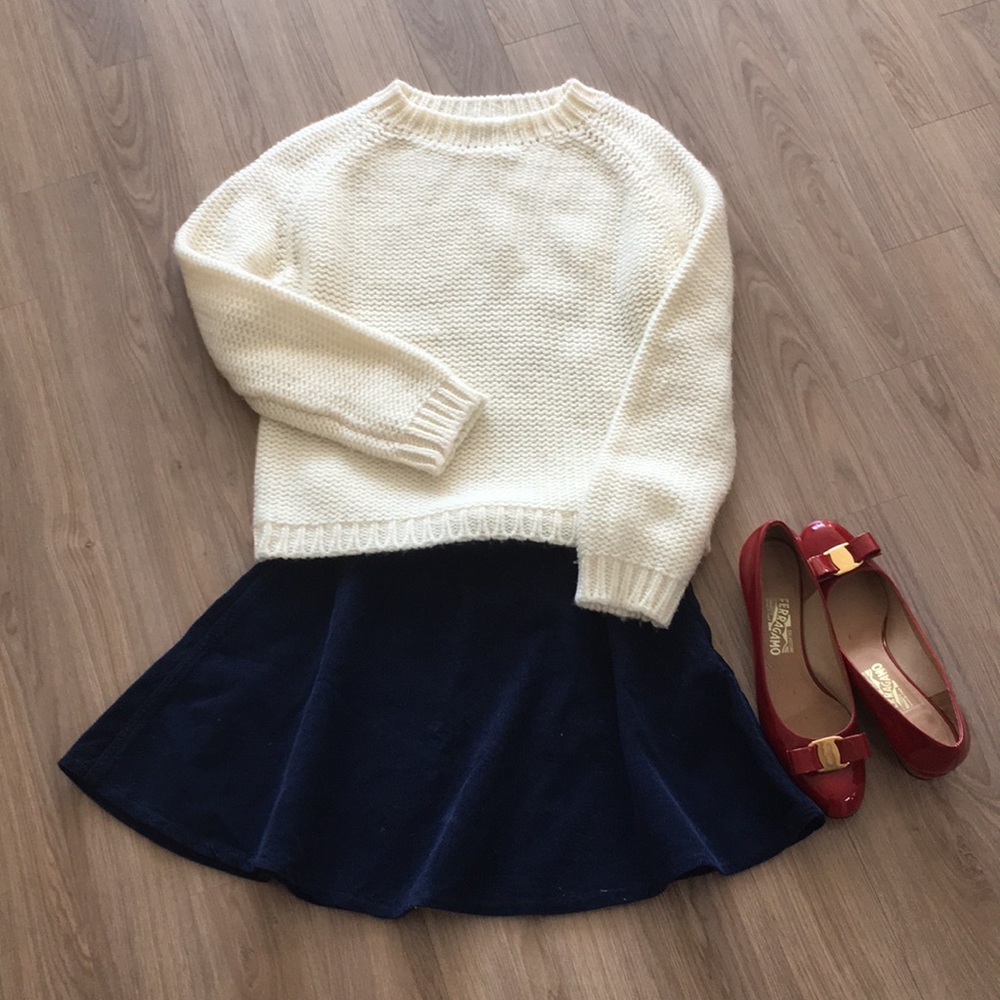 American Apparel Circle Skater Skirt Corduroy