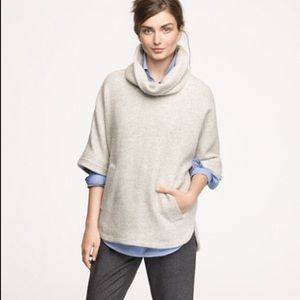 J Crew Herringbone Poncho