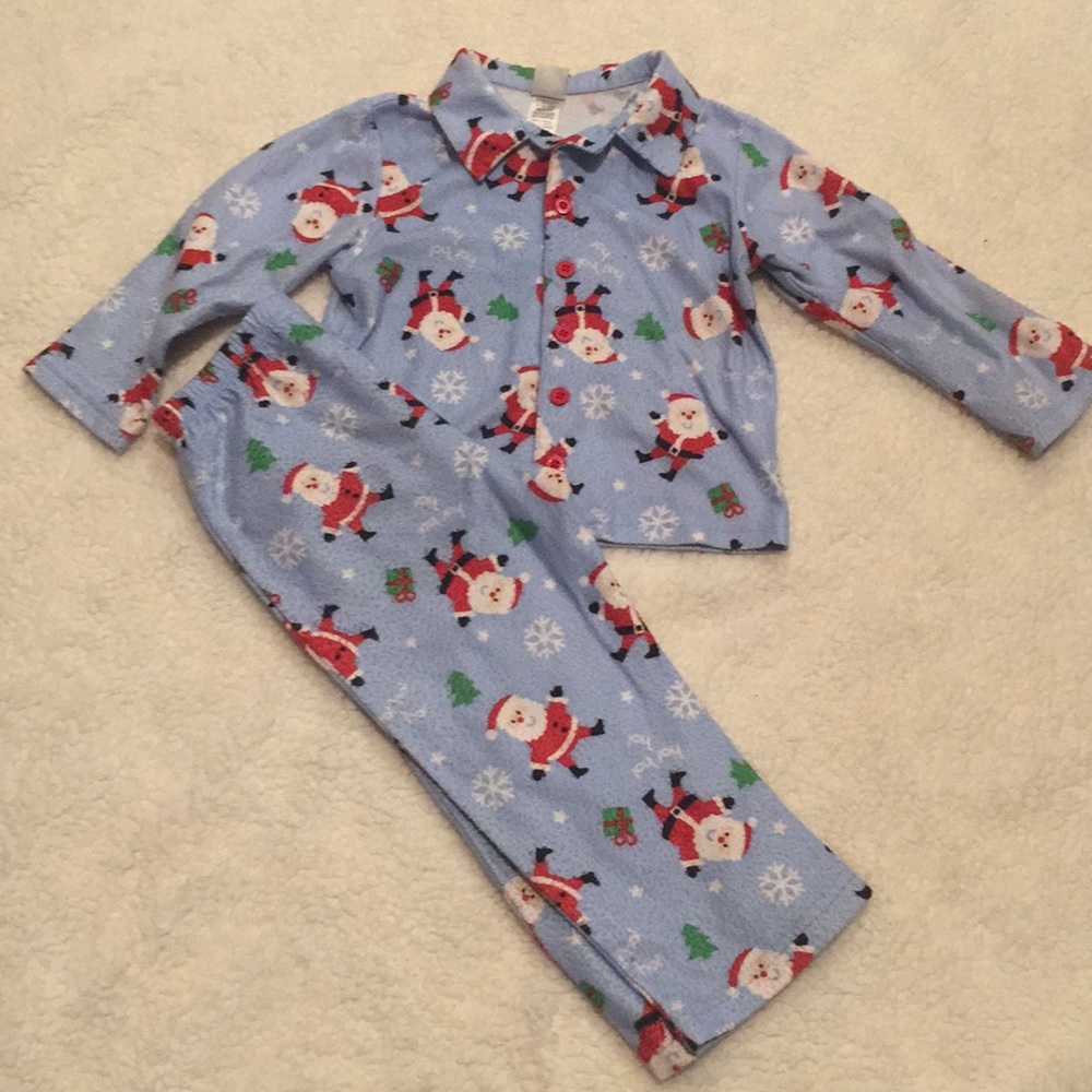 Little Me flannel pajamas