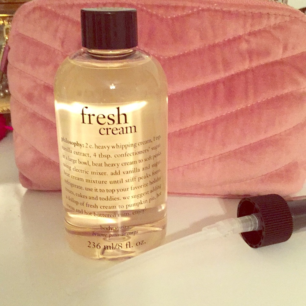 Philosophy Fresh Cream body spritz never used!