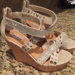 Not Rated Diamond and Studded Wedge