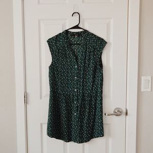 ModCloth floral tunic retro hipster