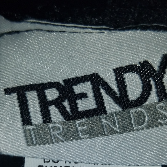 Trendy Trends Shiny Blue Hotpants NWOT - Picture 3 of 5