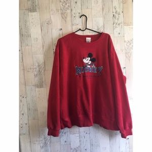 Disney Store Vintage Mickey Mouse Classic Sweater