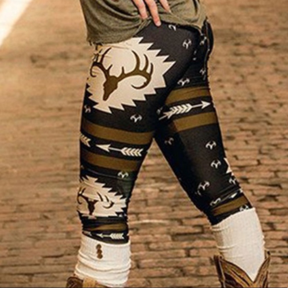 Deer head leggings