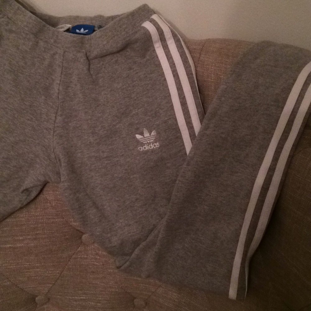 Gray Adidas Leggings