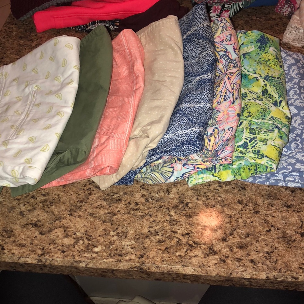 Juniper + Lime shorts LOT of 8 from bealls