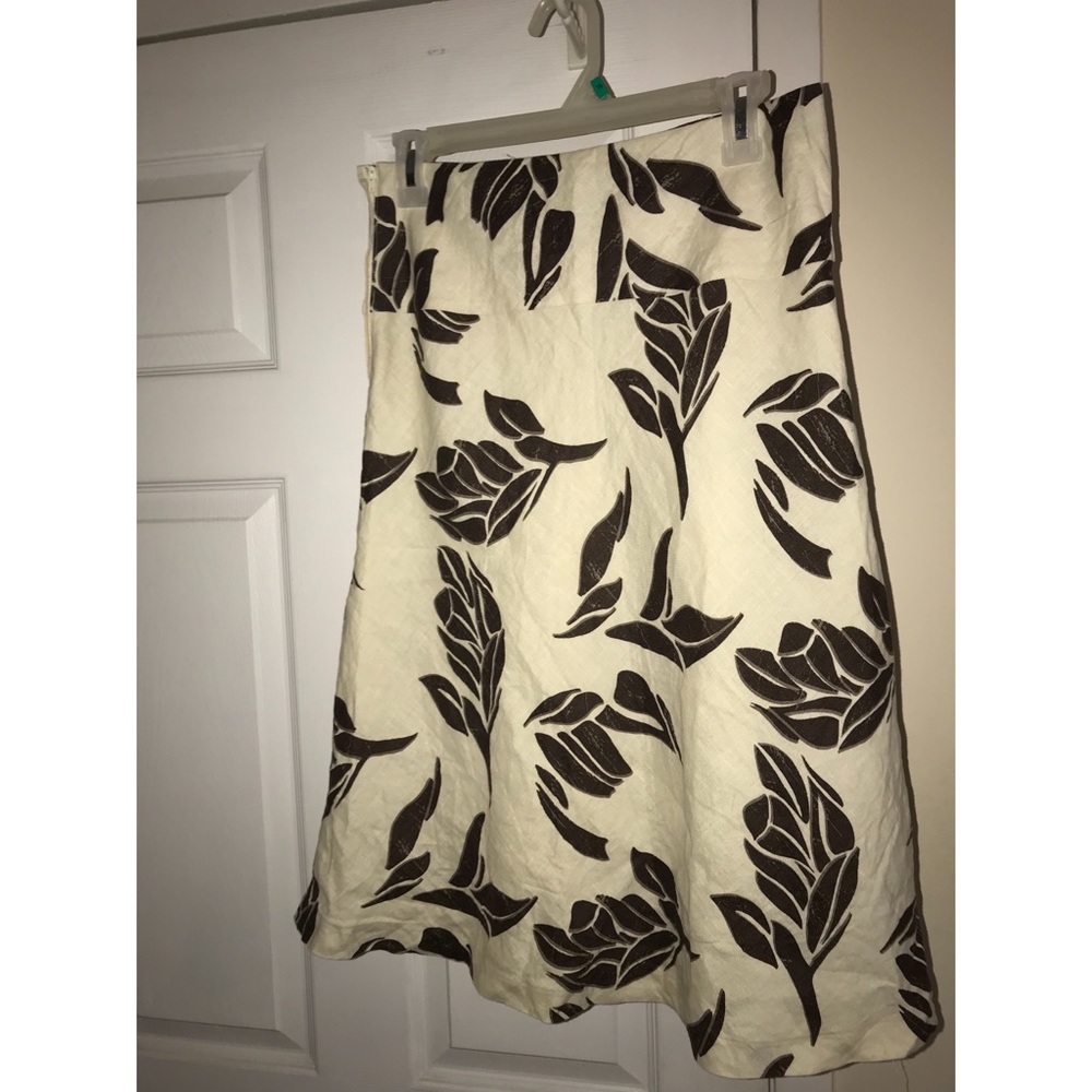 Fit & Flare Knee Length Skirt