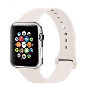 White Apple Watch band 38mm