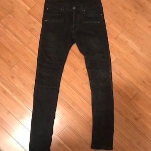 Zara Man black denim