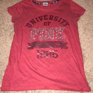 Jeweled University of Pink Shirt
