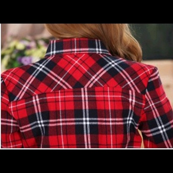Cotton plaid shirt - Picture 2 of 4