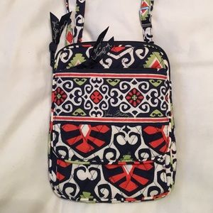Vera Bradley Sun Valley Mini Hipster Crossbody Bag